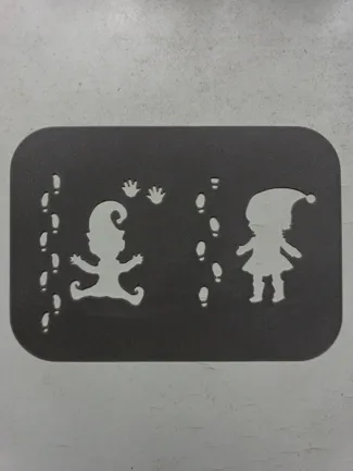 Christmas Elf 2 - Stencil