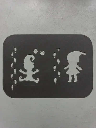 Christmas Elf 2 - Stencil