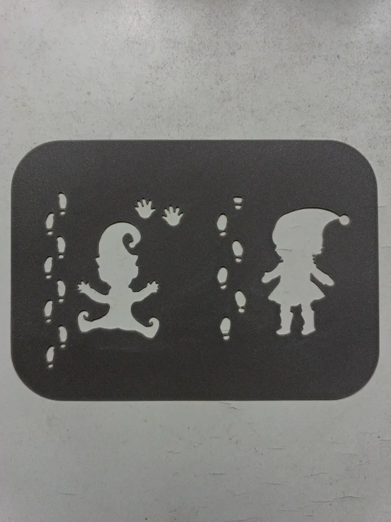 Christmas Elf 2 - Stencil