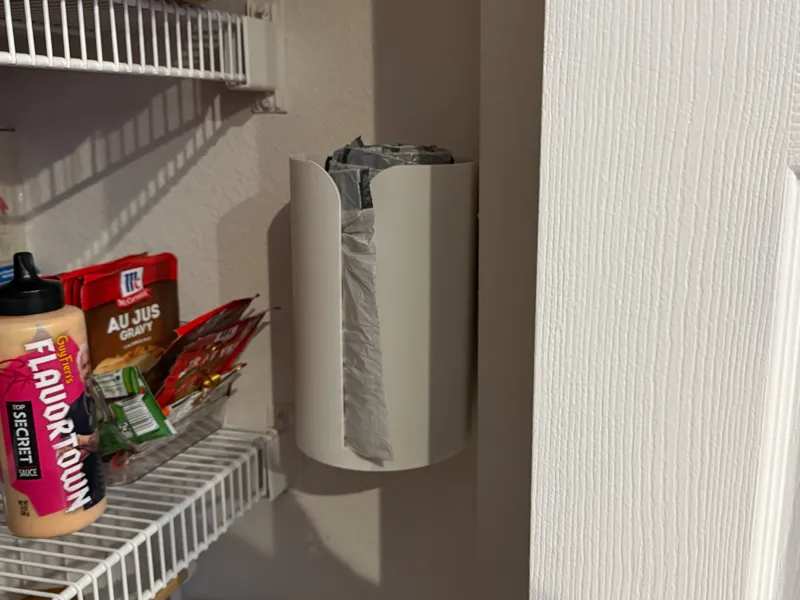 Hanging Trash bag Dispenser wall mount