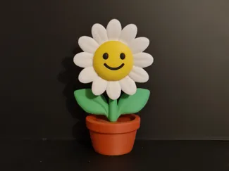 Smiley Flower in Pot – No AMS Needed