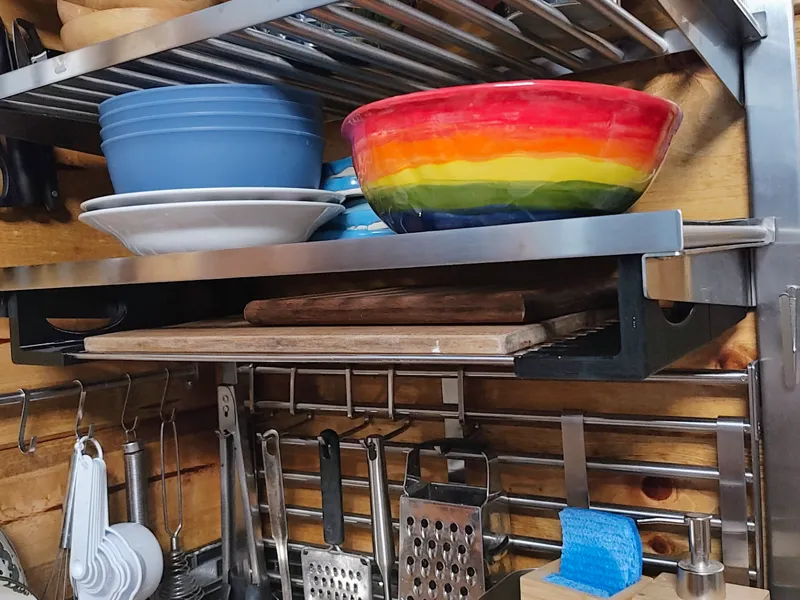 IKEA Kungsfors Shelve Cutting Board Mount