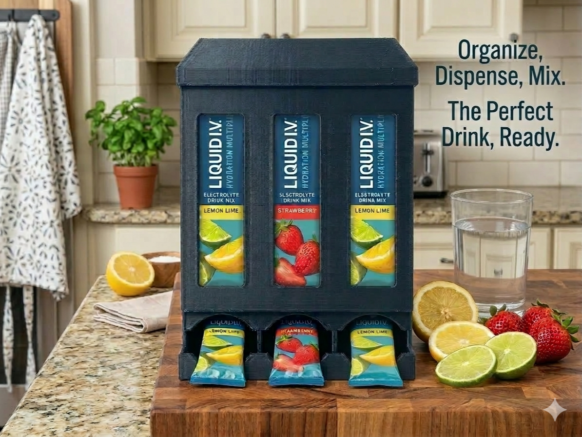 Large Drink Mix Dispenser-180mm Plate Friendly