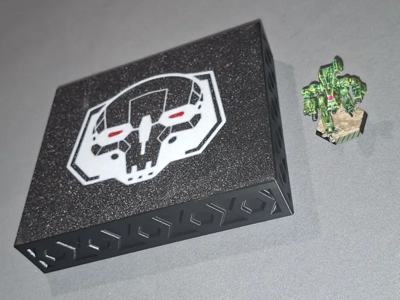 Battletech Alpha Strike Token Box