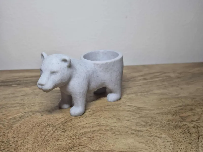 leopard planter