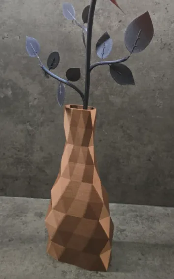 Geometric Grace Vase 
