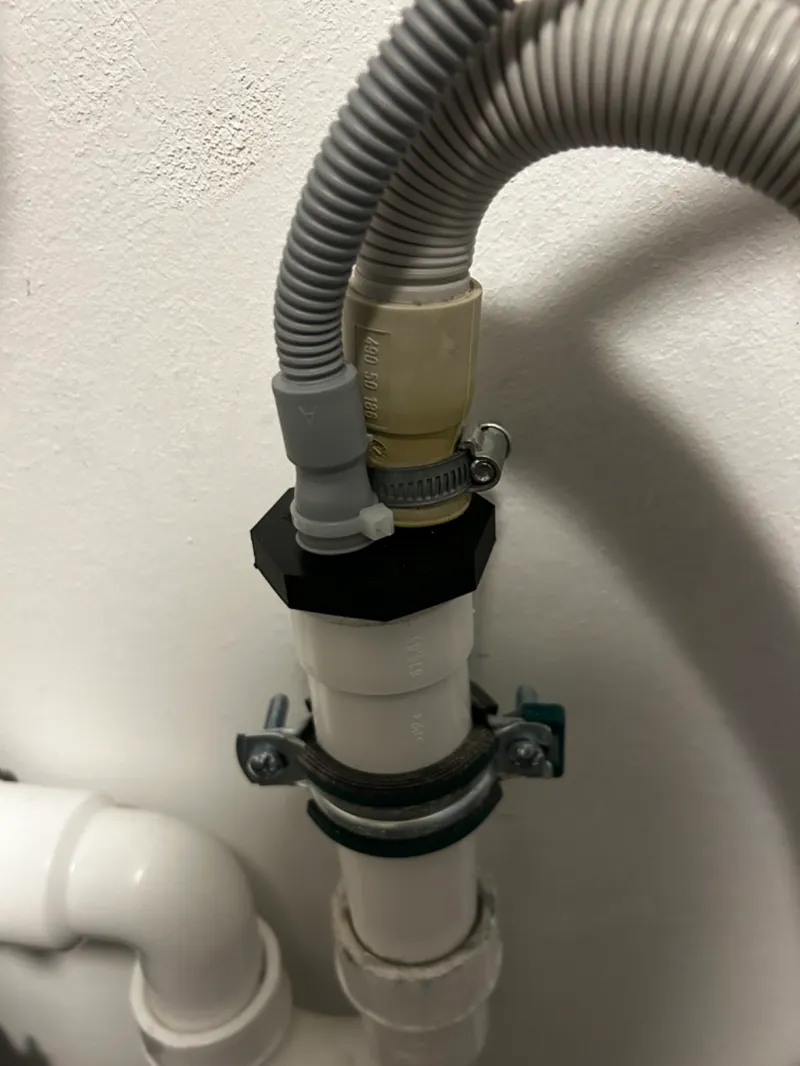 Siphon Washing Machine and Dryer Drain