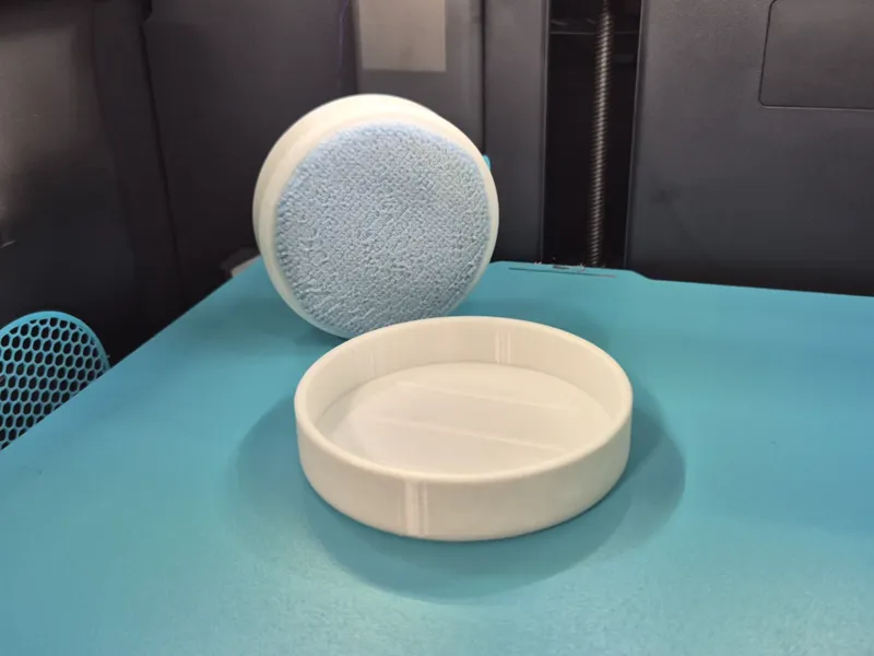 Circular Buildplate Cleaner Tray