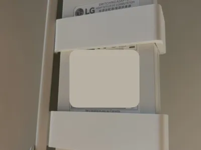 LG Ultrafine Power Supply Holder for IKEA Trotten