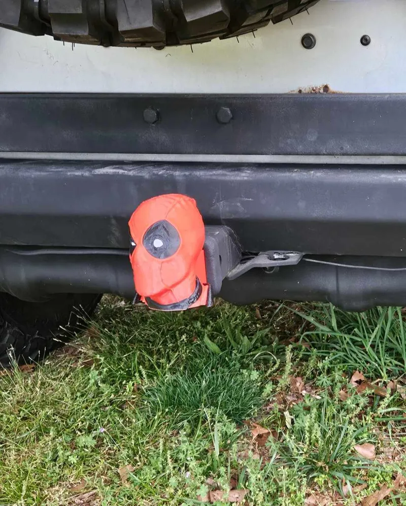 Deadpool Hitch Cover
