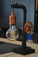 Industrial Design Table Lamp E27