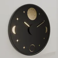 Luna Wall Clock (Slim)