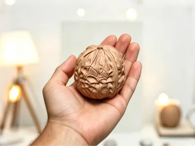 Walnut fidget toy (Stress relief toy walnut)