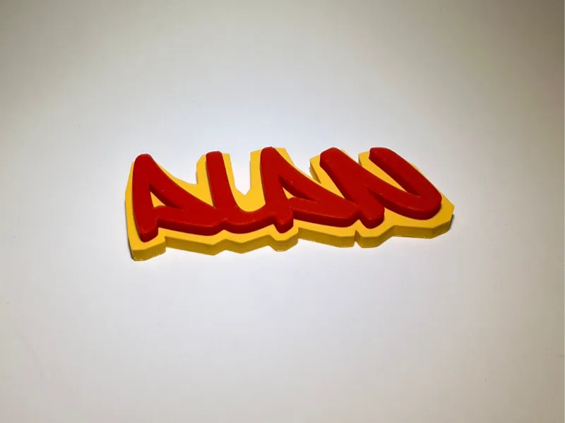 nombre de Alan en tipografia grafiti