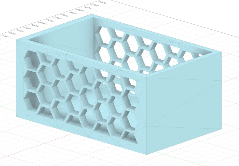 Honeycomb box