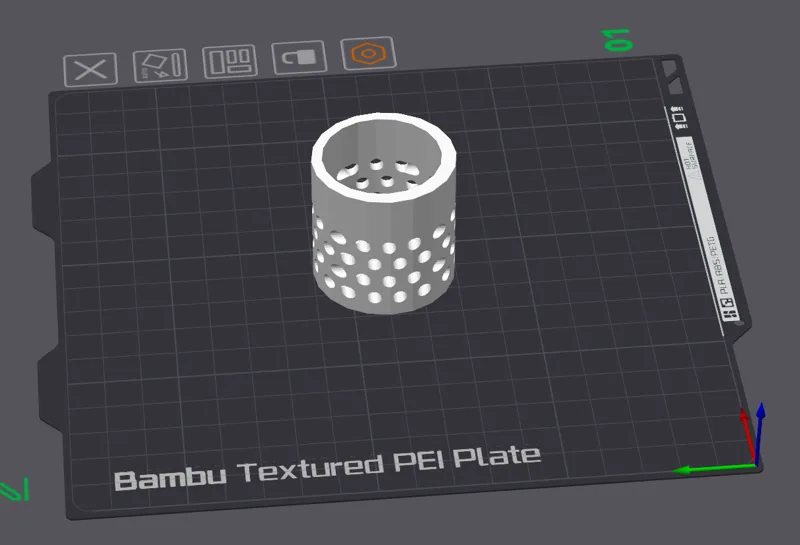 Strainer for 32mm tube