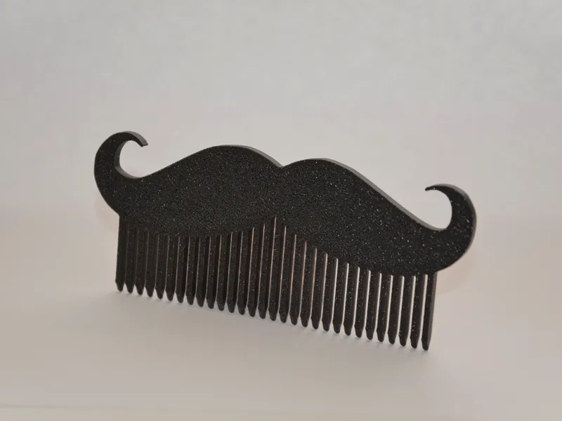 Mustache Hair Comb