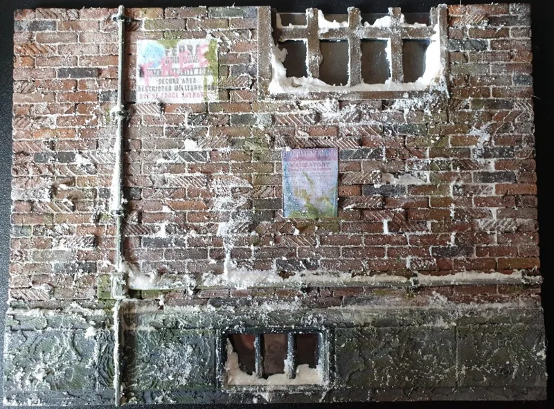 RCD Brick Wall for Dioramas (The Last of Us)