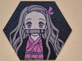 dibujo nezuko demon slayer