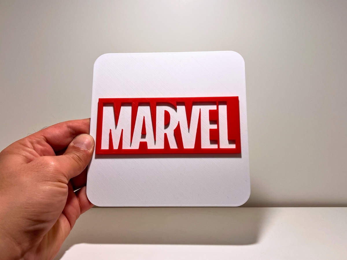 Pop Culture Fandom Logo Plate | Marvel