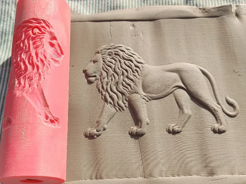 Texture Roller - Majestic Lion