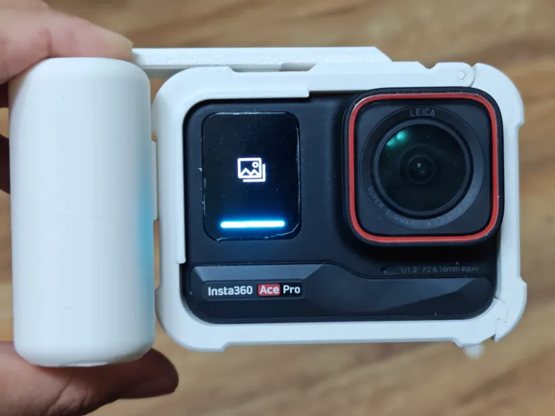 影石 insta 360 AcePro 街拍套装 兔笼 手柄 3D打印版
