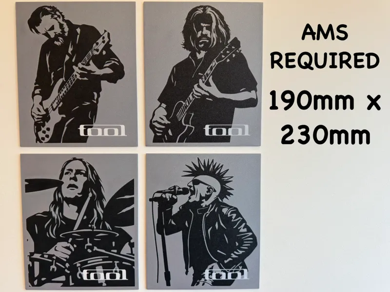 Tool Band Wall Art