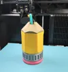 16 oz can - Pencil Coozie-2 Plates