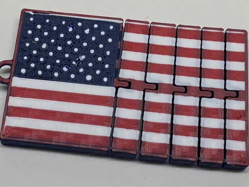 USA FlexiFlag Pendant