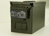 camera and lens logo
