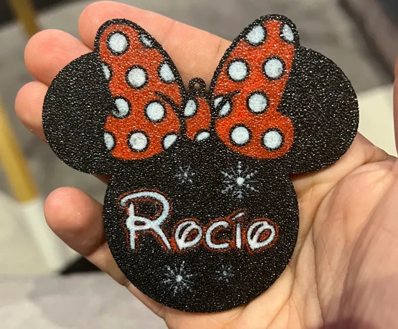 Bola Navidad Rocio Disney