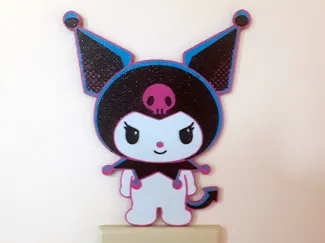 Kuromi's Pretty Journey Wall Art Sanrio