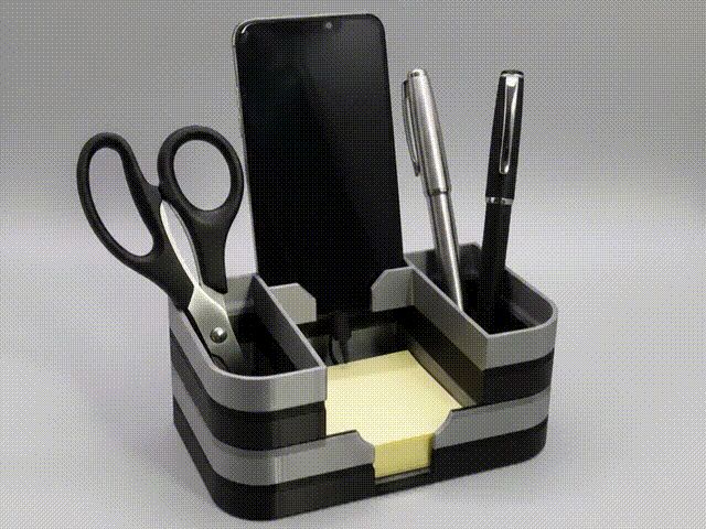 The "Desk Harmony" Organizer & Charging Station