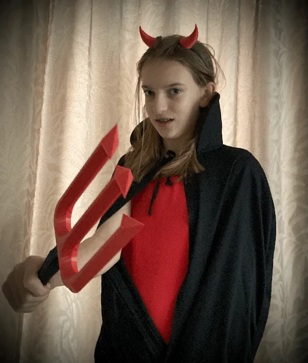 Diadème diable pour Halloween