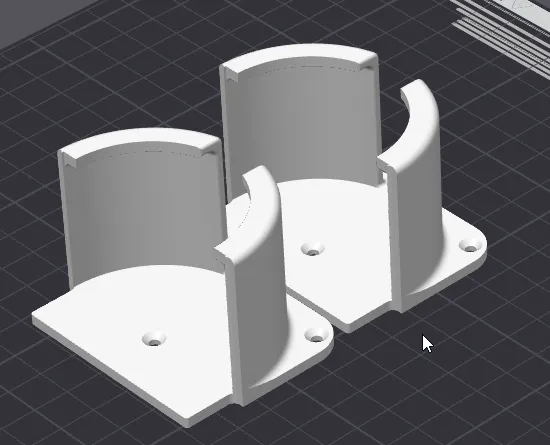 Houzetek power strip holder