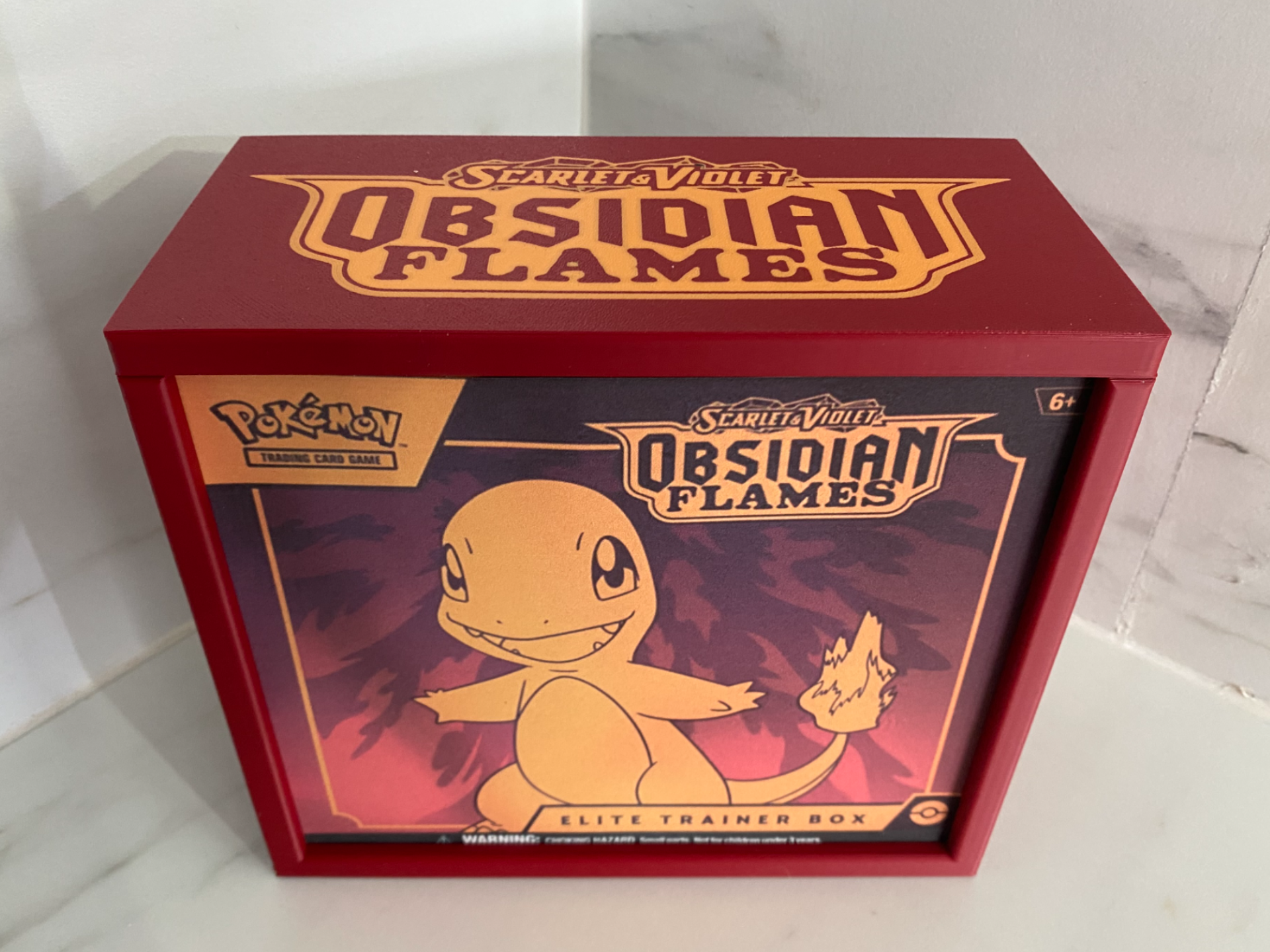 pokemon ETB box protector case Obsidian Flames