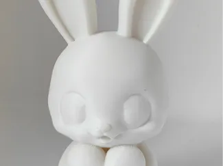 Hase mit Herz