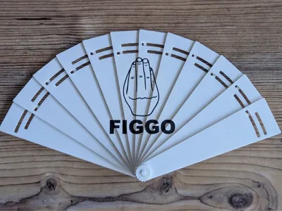 FIGGO Fan: The Legendary Hand Gesture Fan