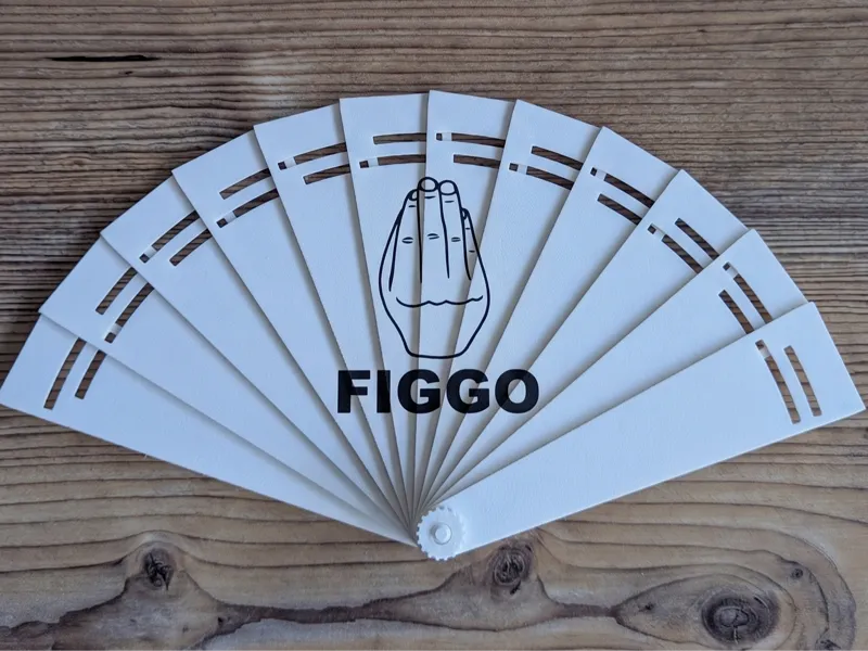 FIGGO Fan: Der legendäre Handgesten-Fächer