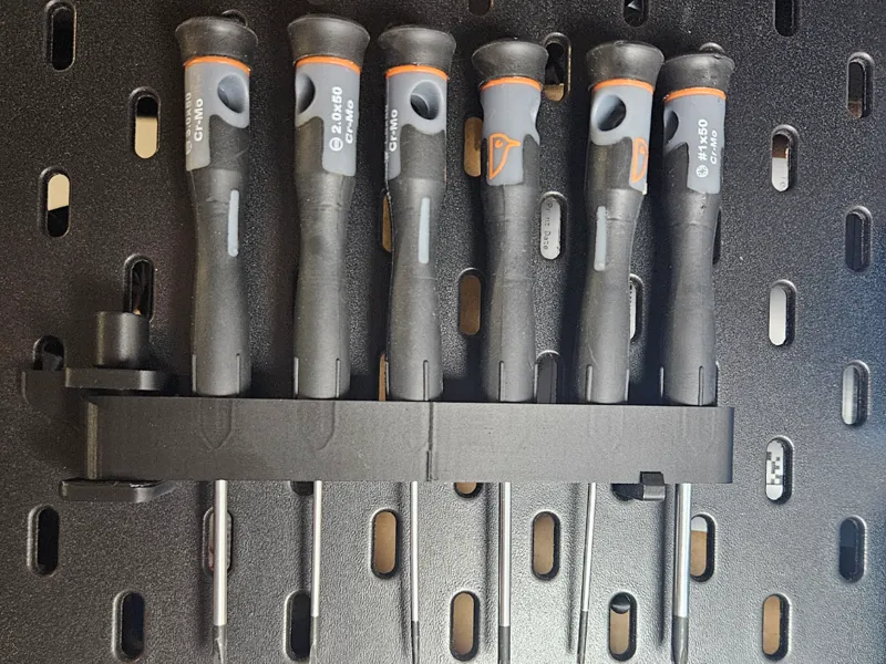 Skadis 6 screwdriver holder for 14.5 mm diameter