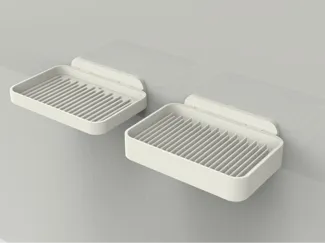 分体可拆 肥皂盒 肥皂架 沥水架 沥水盒 上墙 