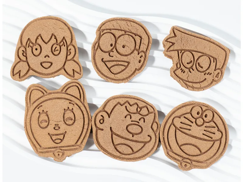 Doraemon cookie cutter set