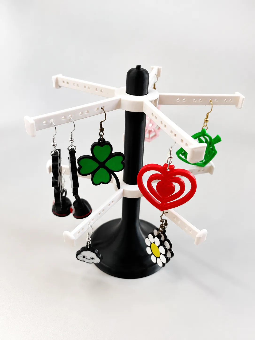 Stackable Earring Display (and it Spins!) view 2