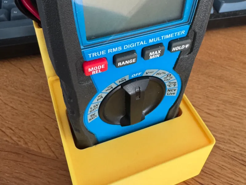 Gridfinity - inlay for Peaktech Multimeter 1041