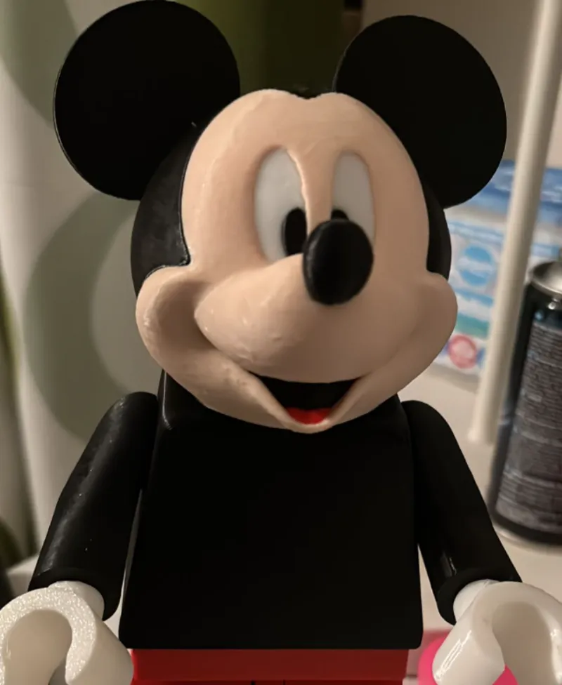 Mickey Mouse Brick Character Large