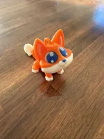 0.2mm layer, 2 walls, 15% infill, colour, no supports
