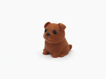 Modelo para impresión 3D: Cute Dog Print In Place Mini — vista de referencia 2
