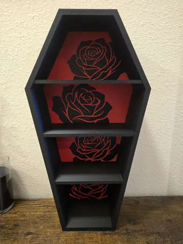 Caja o estuche: Rose Coffin Display Case — vista de referencia 2