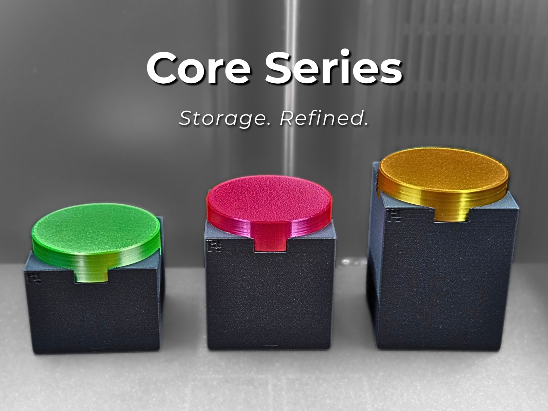 Core Series – Precision Storage Boxes.