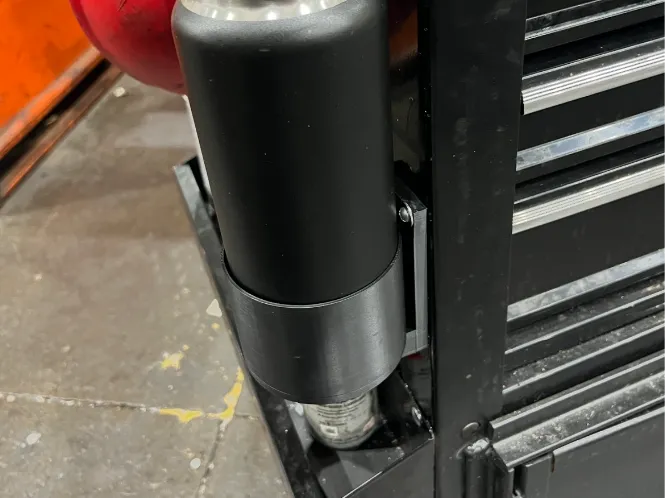 Yeti 26 oz cup holder for tool box.